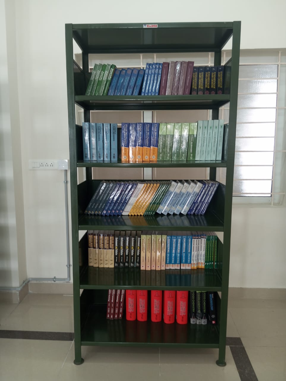 Group study area in academic library