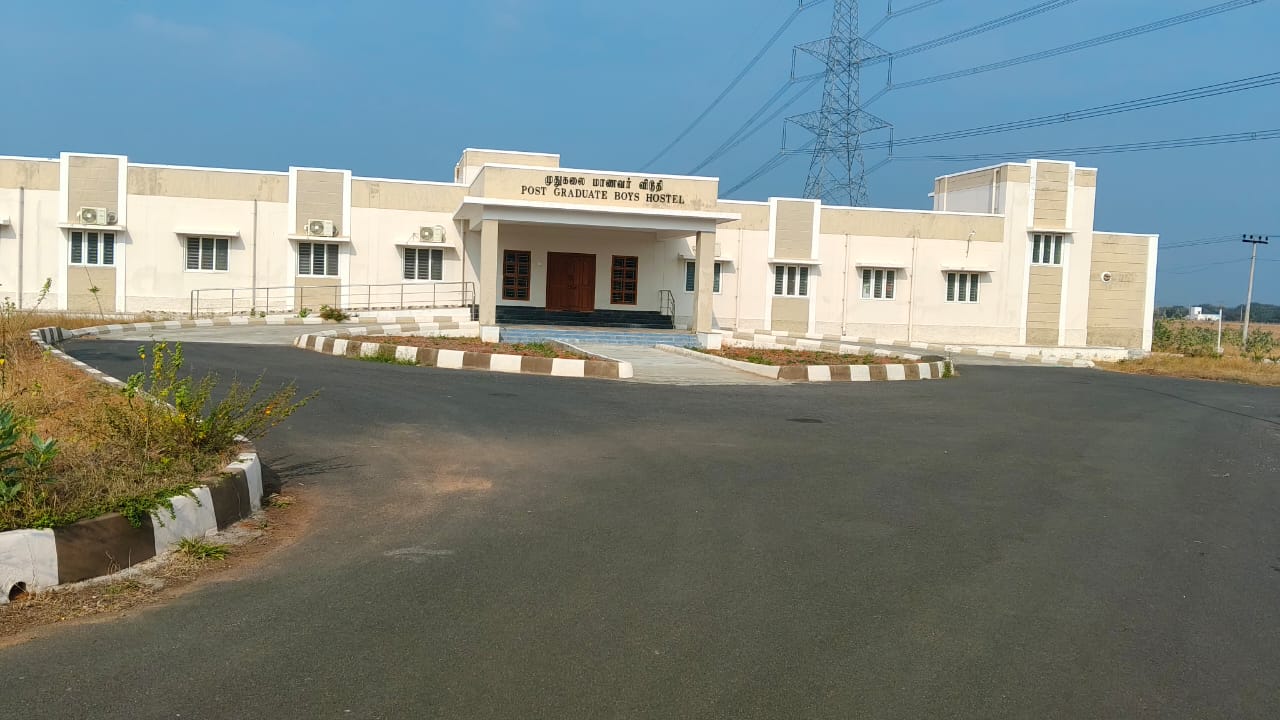Modern university hostel room interior